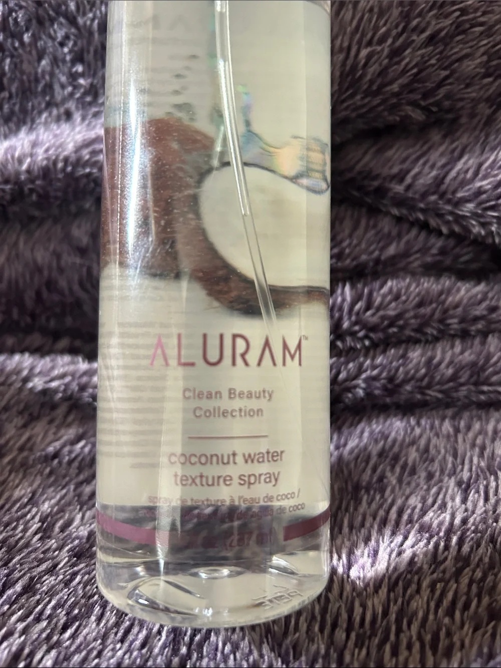New Aluram Coconut Water Texture Spray 8 oz